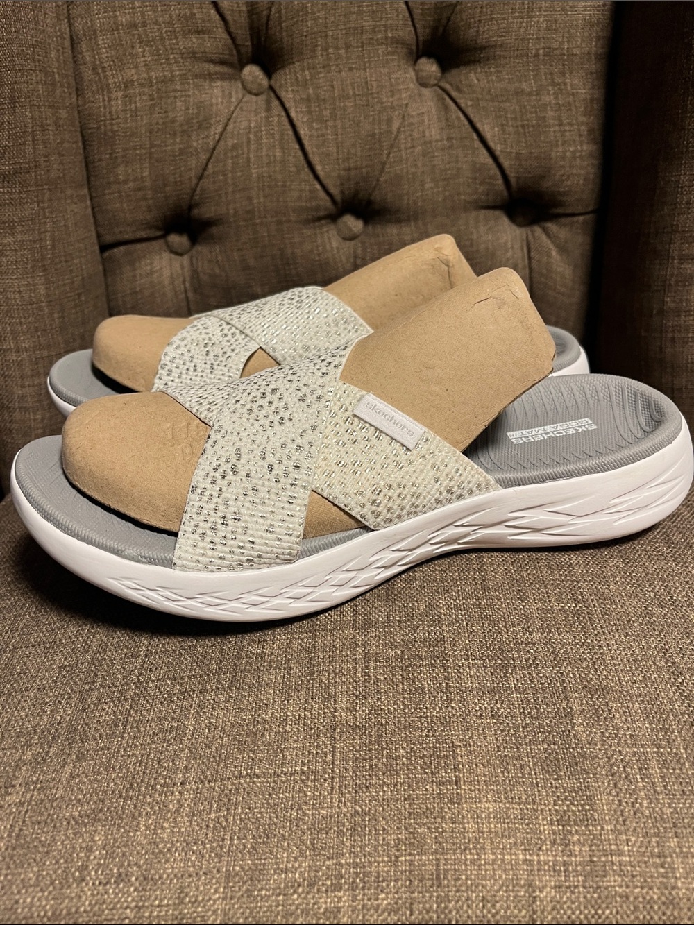 Skechers Women's On-the-GO sandals size 10 - Picture 4 of 7